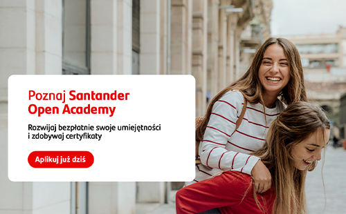 Bezpłatne szkolenia z Santander Open Academy